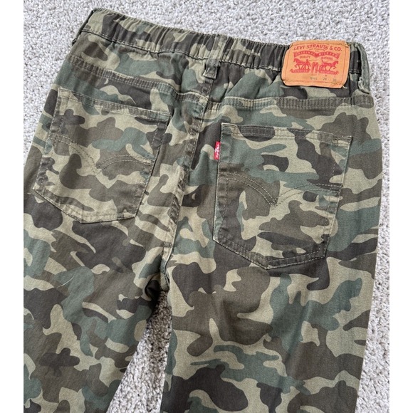 Levi's Other - Levi's Camo Jogger Pants Drawstring Military Casual‎ Boys 16 28x28